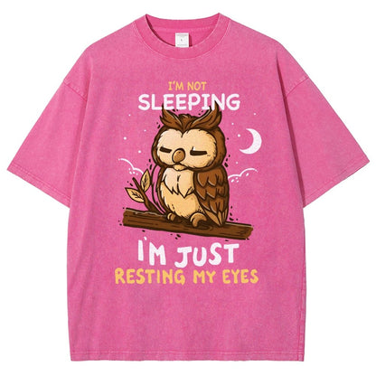 Just Resting My Eyes Vintage Distressed T-shirt