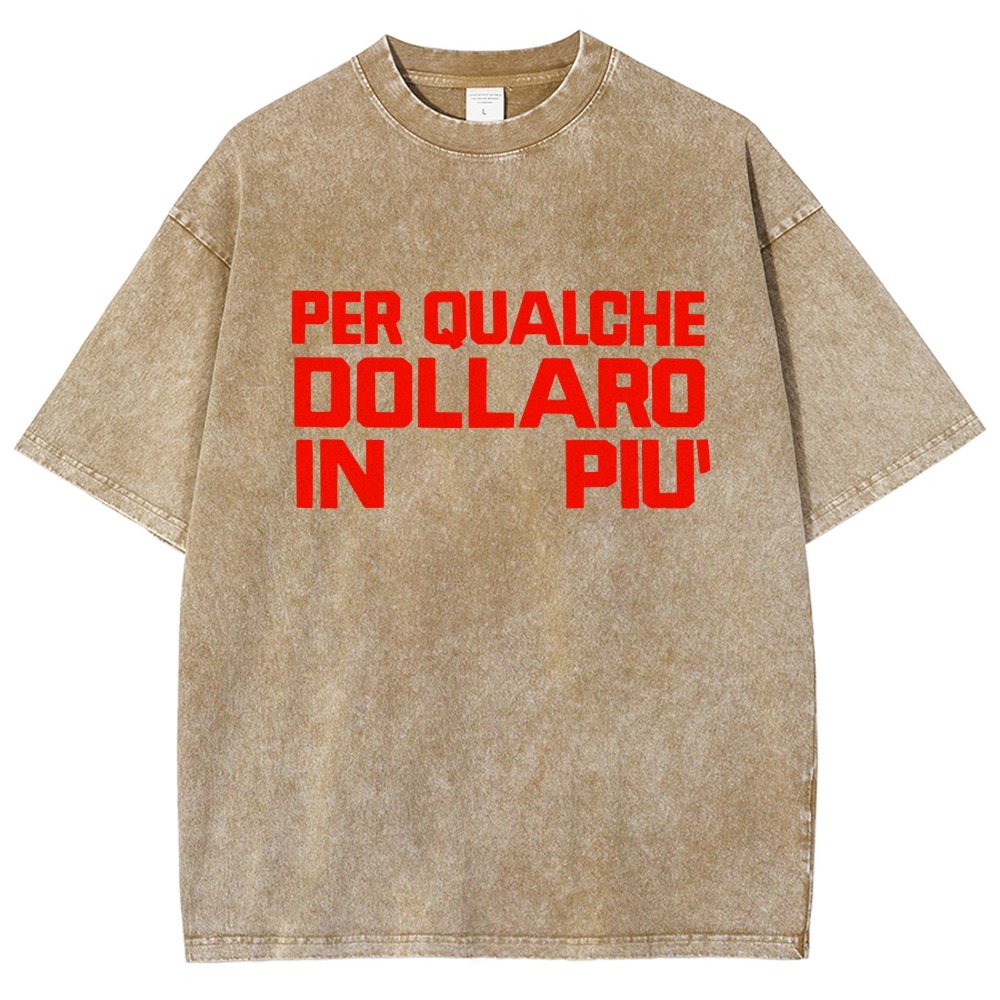 For A Few Dollars More Vintage Distressed T-shirt