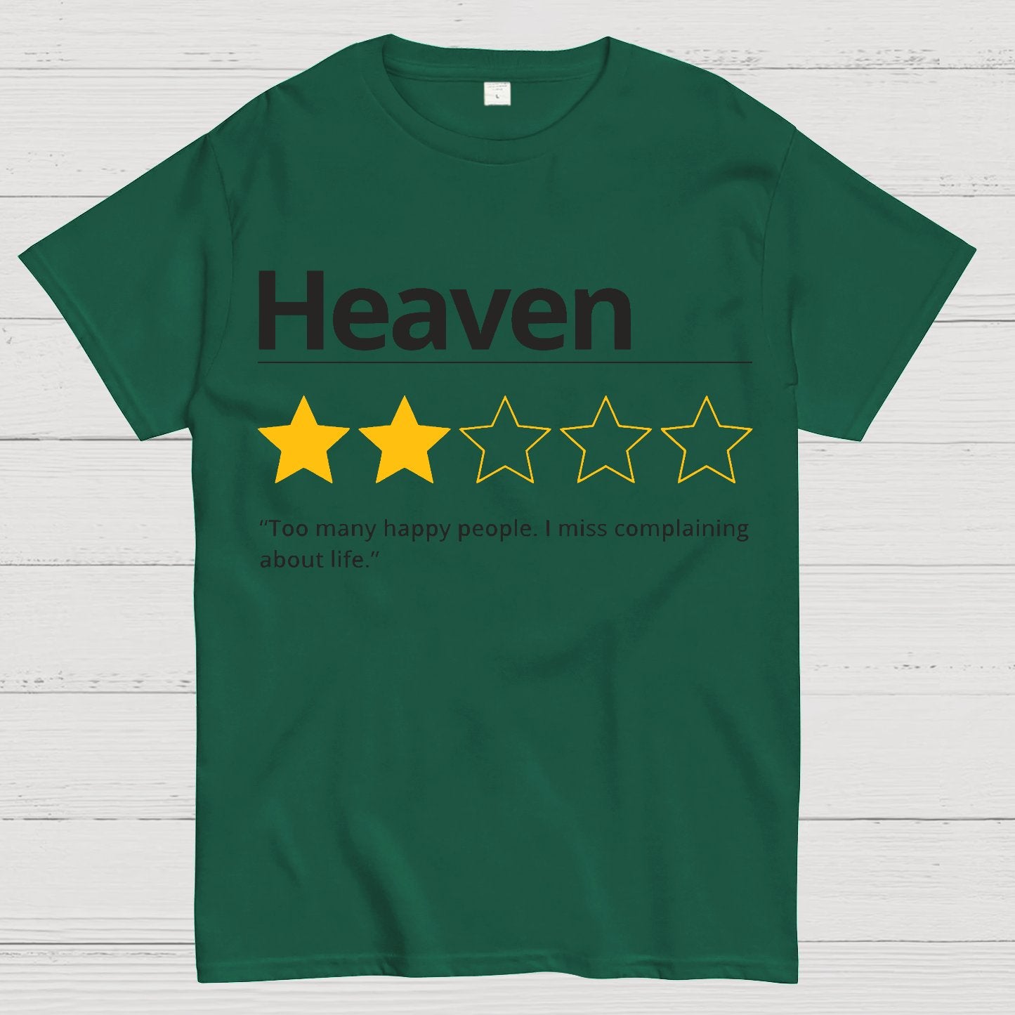 Honest Heaven Review Geek T-Shirt