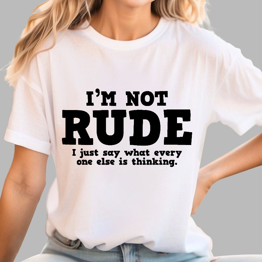 I'm not Rude I Just Have The Balls to Say What Everyone Else is Thinking Geek T-Shirt