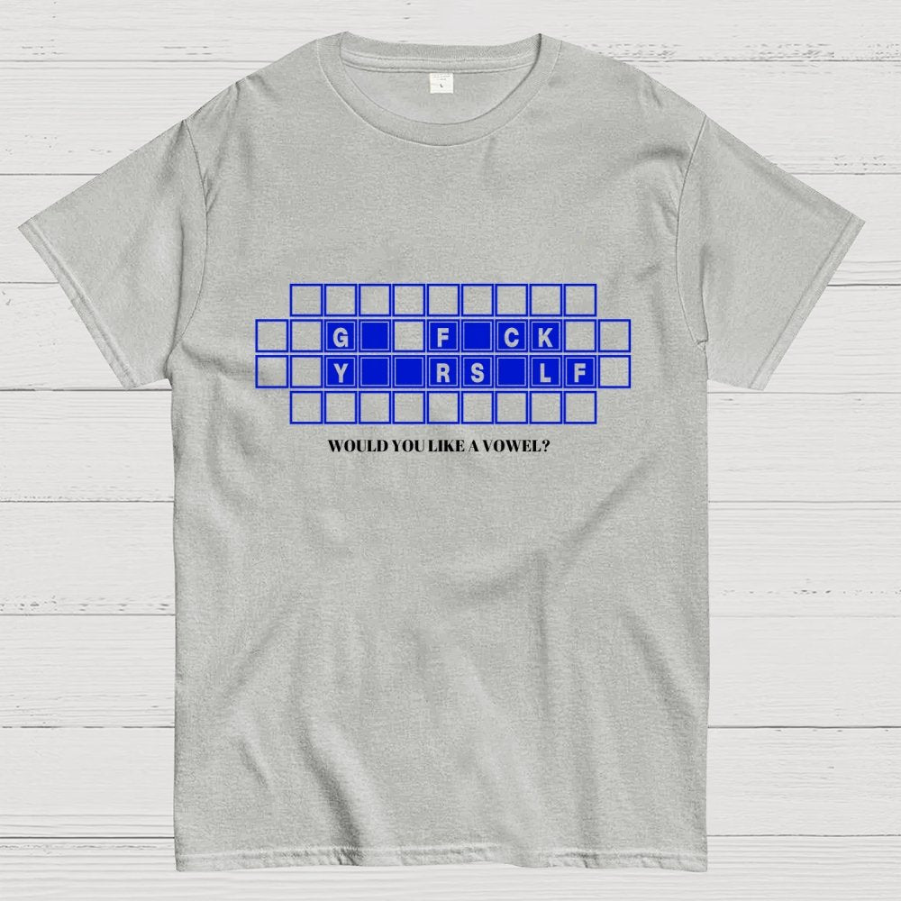 A Vowel Please Geek T-Shirt