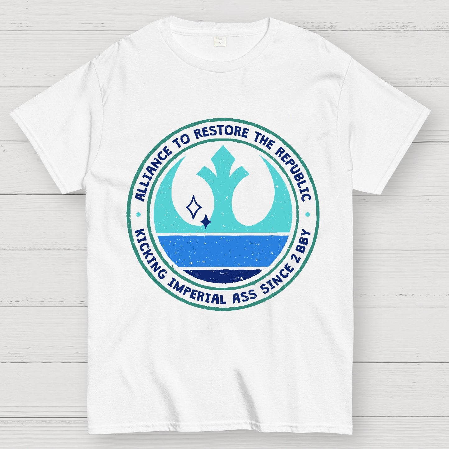 Kicking Galactic Ass Geek T-Shirt