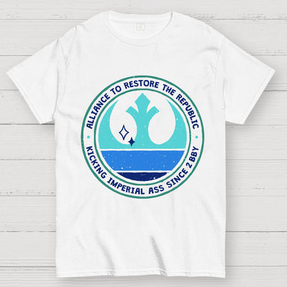 Kicking Galactic Ass Geek T-Shirt
