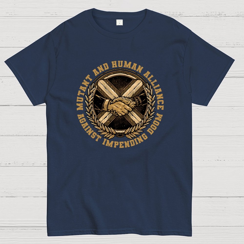 Mutant and Human Alliance Geek T-Shirt