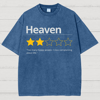 Honest Heaven Review Vintage Distressed T-shirt