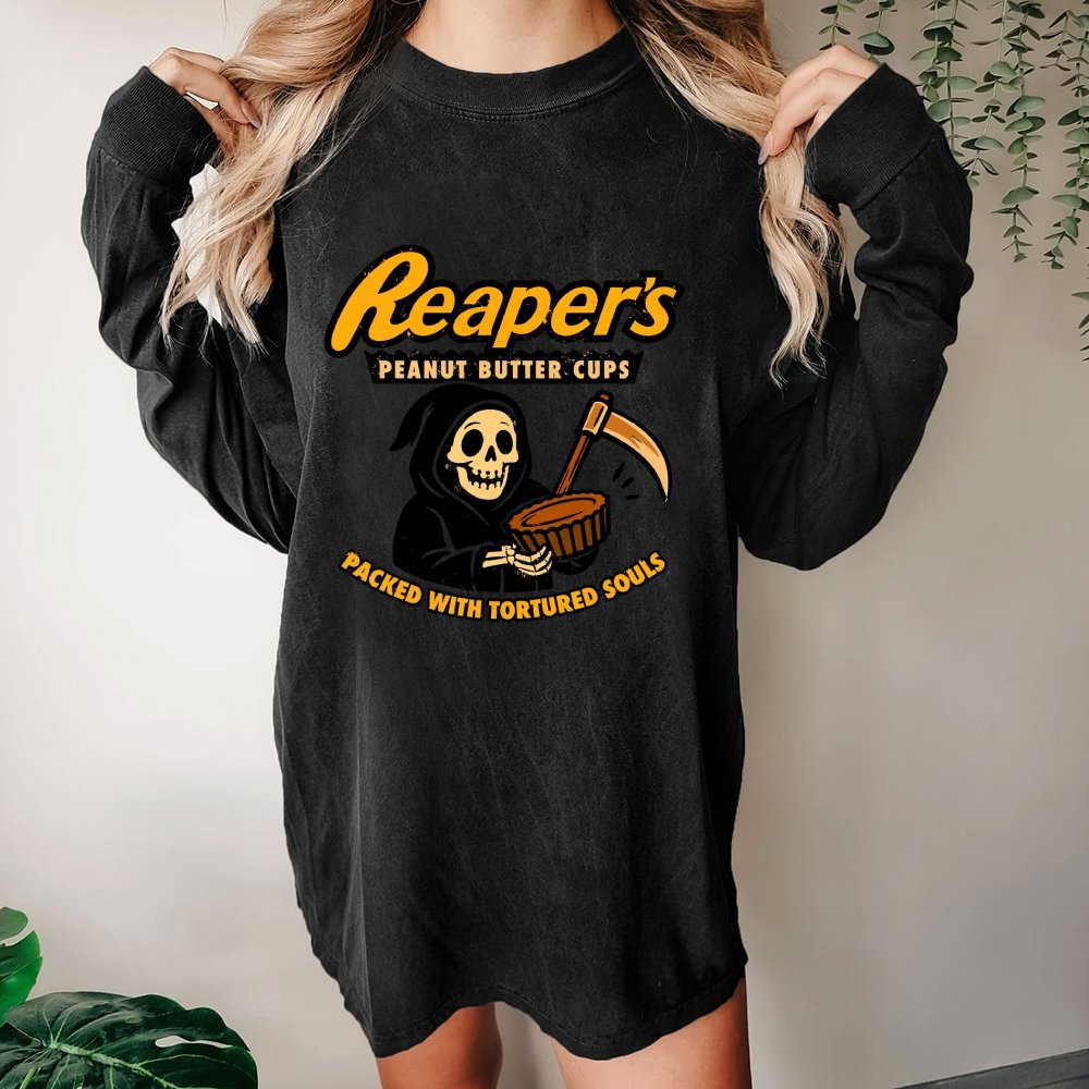 Reaper's Cup Washed Long Sleeve Tee