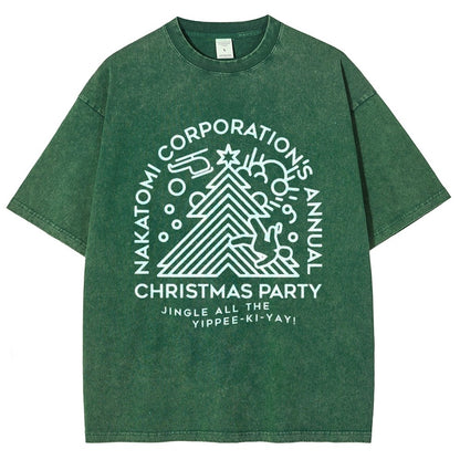 Yippee-Ki-Yay! Vintage Distressed T-shirt