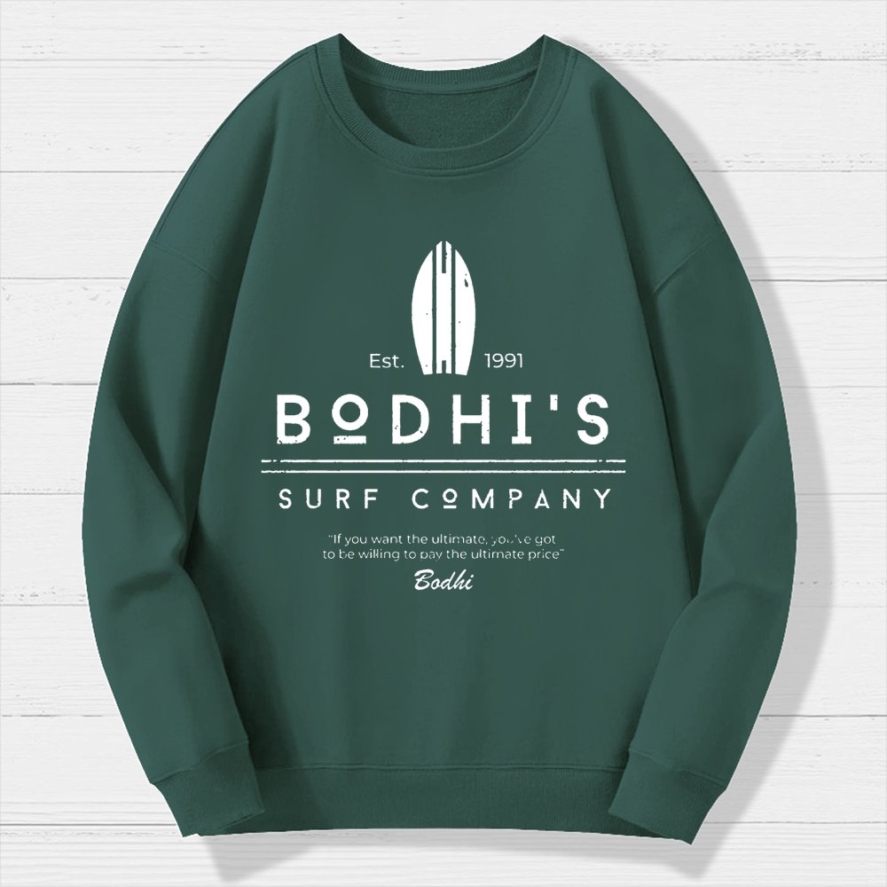 Bodhi's Surf Company Est. 1991 Geek Cotton Sweatshirt