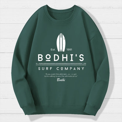 Bodhi's Surf Company Est. 1991 Geek Cotton Sweatshirt