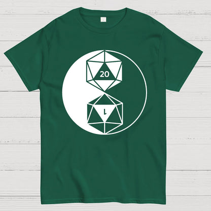 Dice Yin Yang Geek T-Shirt