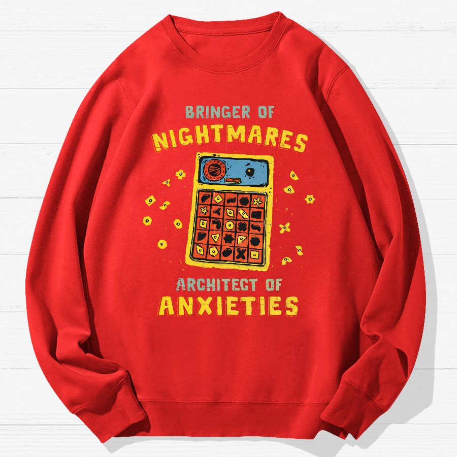 Anxious Architect Geek Cotton Sweatshirt