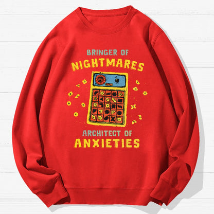 Anxious Architect Geek Cotton Sweatshirt