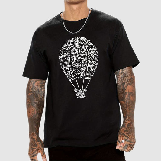 Born to Wander Geek T-Shirt
