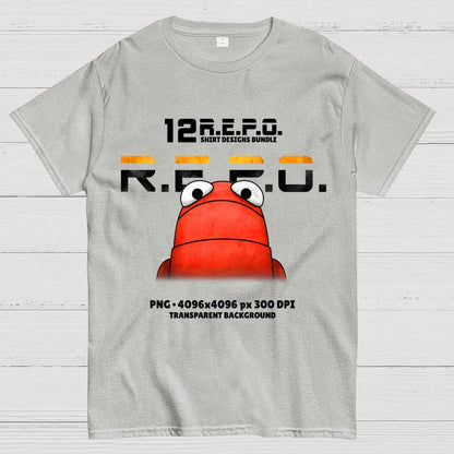 R.E.P.O. Game Funny Meme Geek T-Shirt