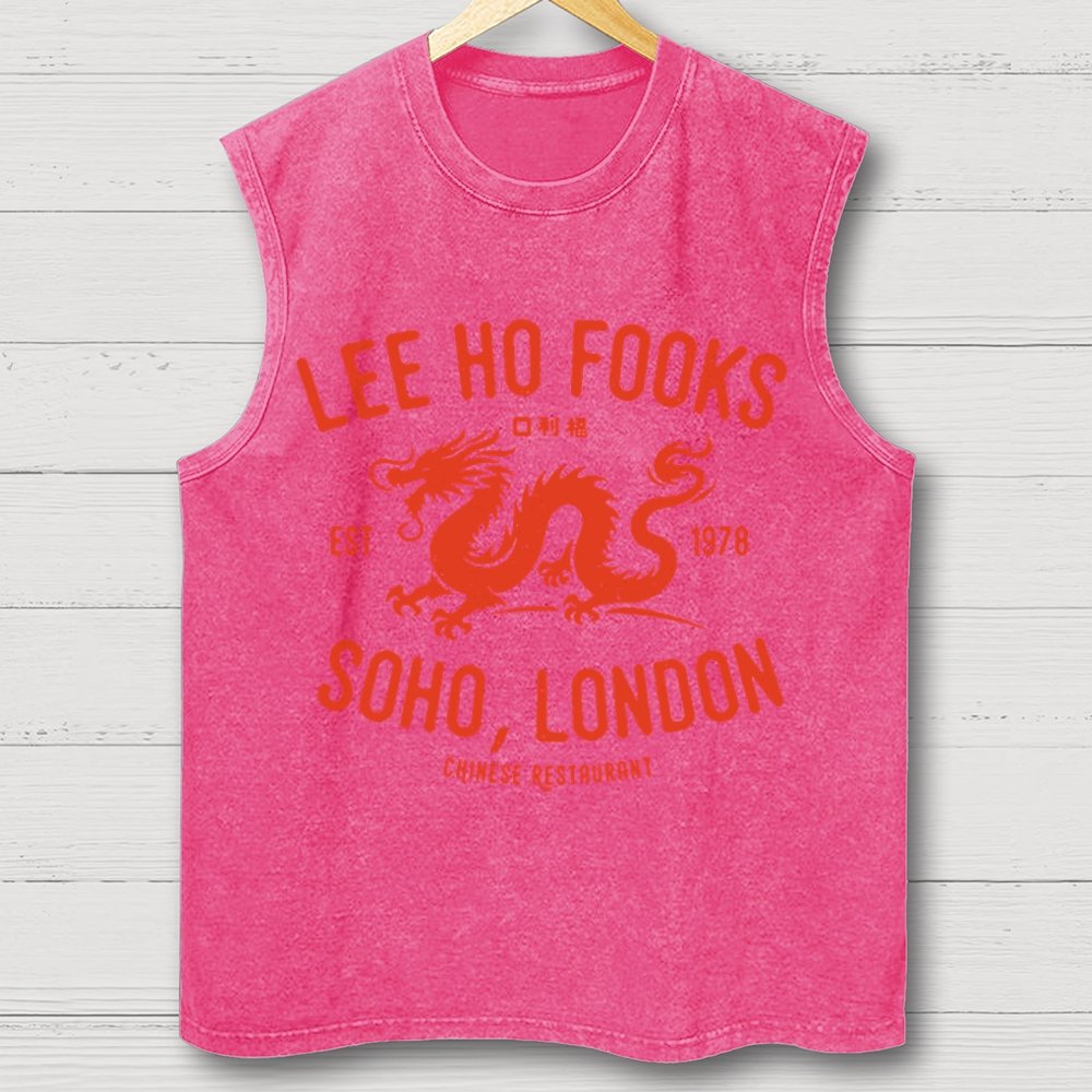 Lee Ho Fooks Vintage Distressed Washed Tank