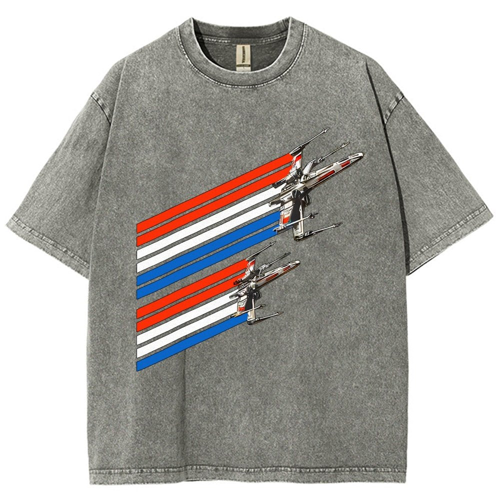 American Fighters Vintage Distressed T-shirt