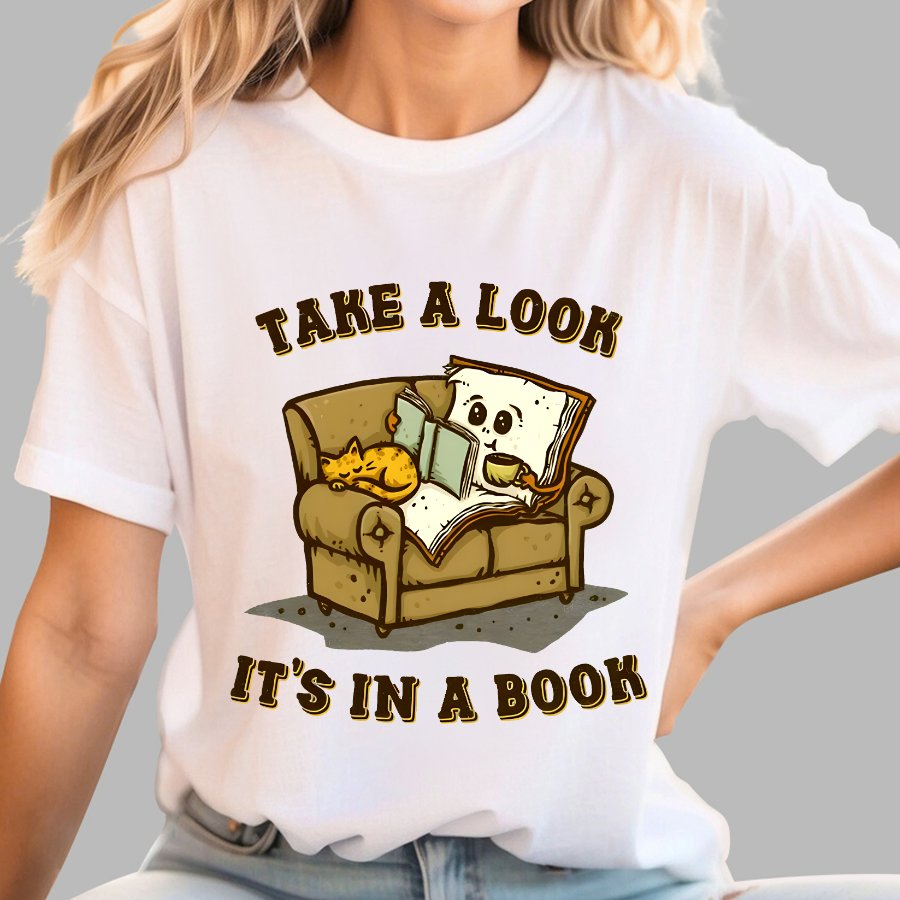 It's In The Book Geek T-Shirt