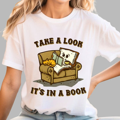 It's In The Book Geek T-Shirt