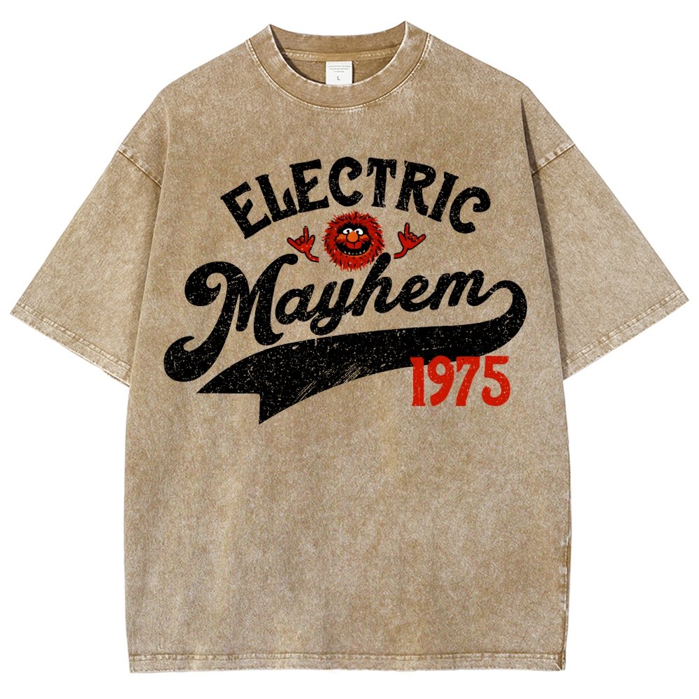 Team Mayhem Vintage Distressed T-shirt