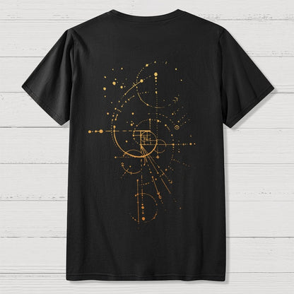 Fibonacci Nerdy  Back Printing Geek T-Shirt