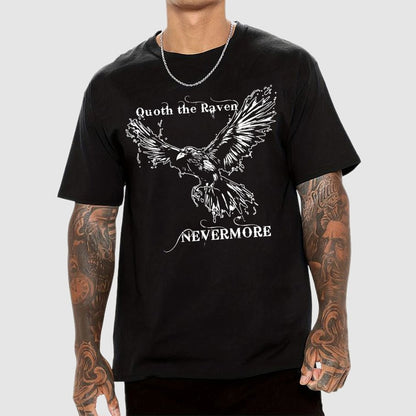 Quoth the raven Nevermore Geek T-Shirt