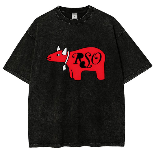 RSO Records Vintage Distressed T-shirt