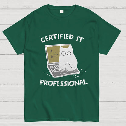 Certified IT Professional Geeky T-Shirt