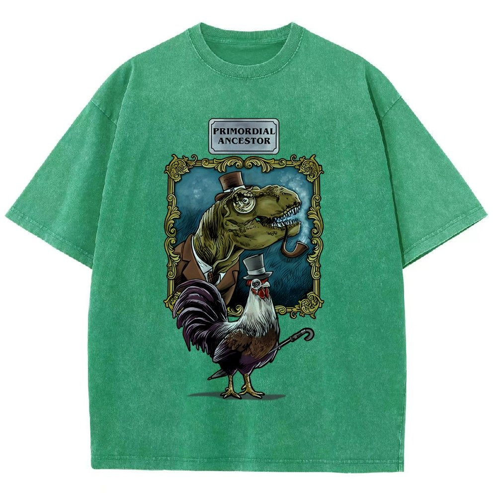 Primordial Ancestor Vintage Distressed T-shirt