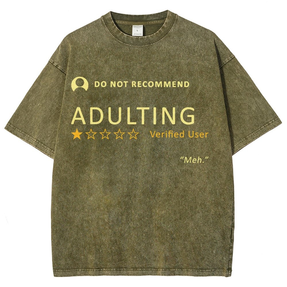 Verified Review Vintage Distressed T-shirt