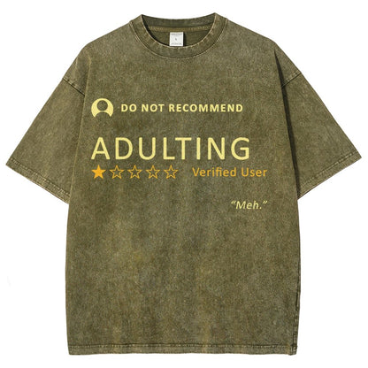 Verified Review Vintage Distressed T-shirt
