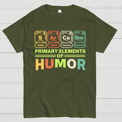 Primary Elements Of Humor Geek T-Shirt