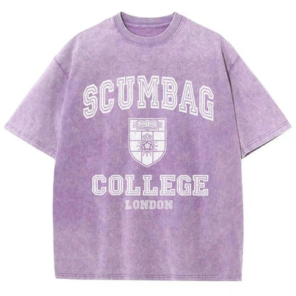 Scumbag College Vintage Distressed T-shirt