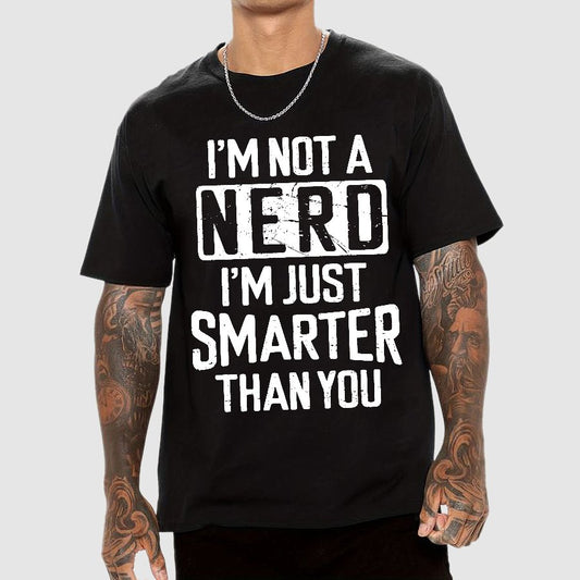Funny Nerd T-shirt Smart person Geek T-Shirt