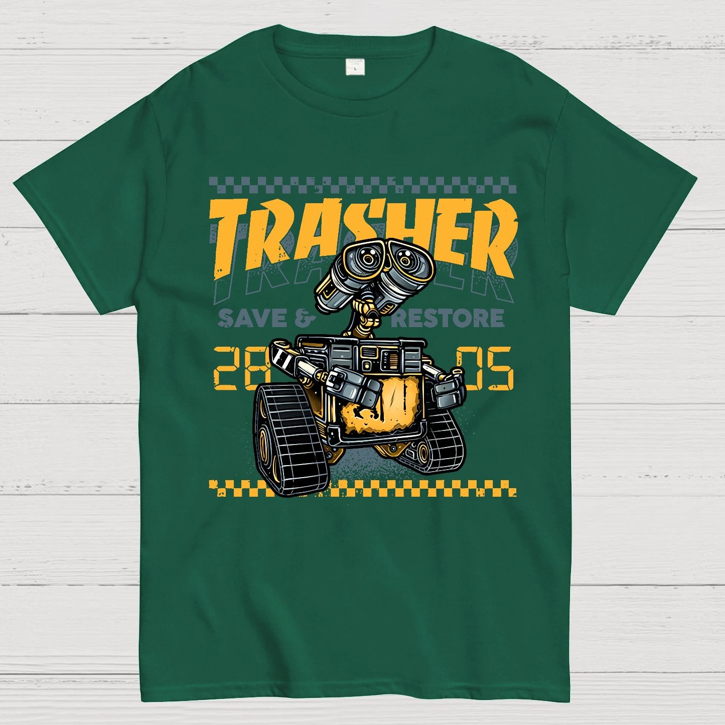 Trasher Save and Restore Geek T-Shirt