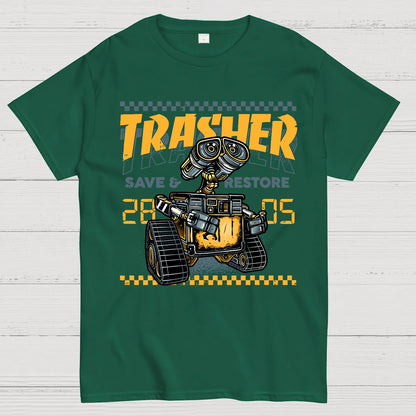 Trasher Save and Restore Geek T-Shirt