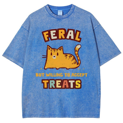 Slightly Feral Vintage Distressed T-shirt