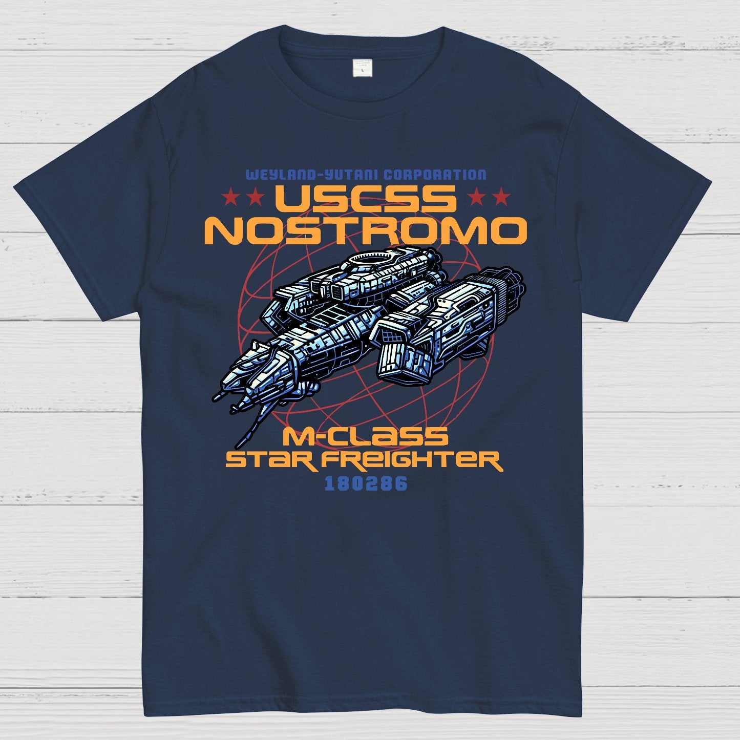 Space Freighter Geek T-Shirt