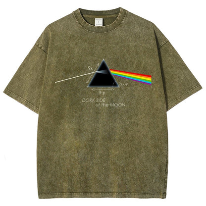 Dork World Of The Moon Vintage Distressed T-shirt