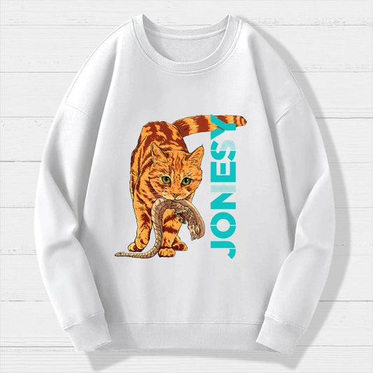 Jonesy Geek Cotton Sweatshirt