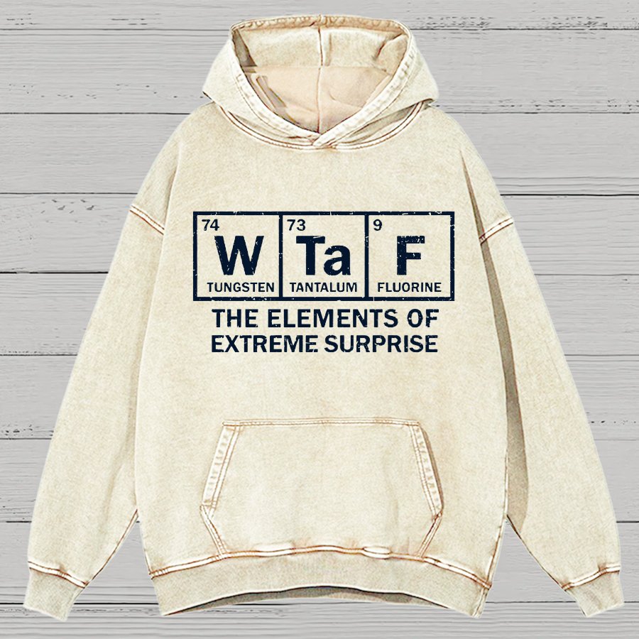 The Extreme Element of Surprise Vintage Distressed Hoodie