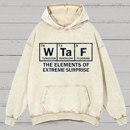 The Extreme Element of Surprise Vintage Distressed Hoodie