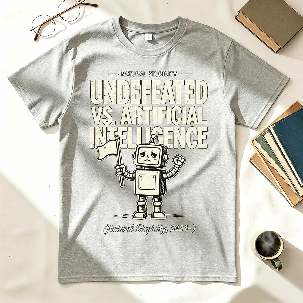 Undefeated vs. Artificial Intelligence T-Shirt
