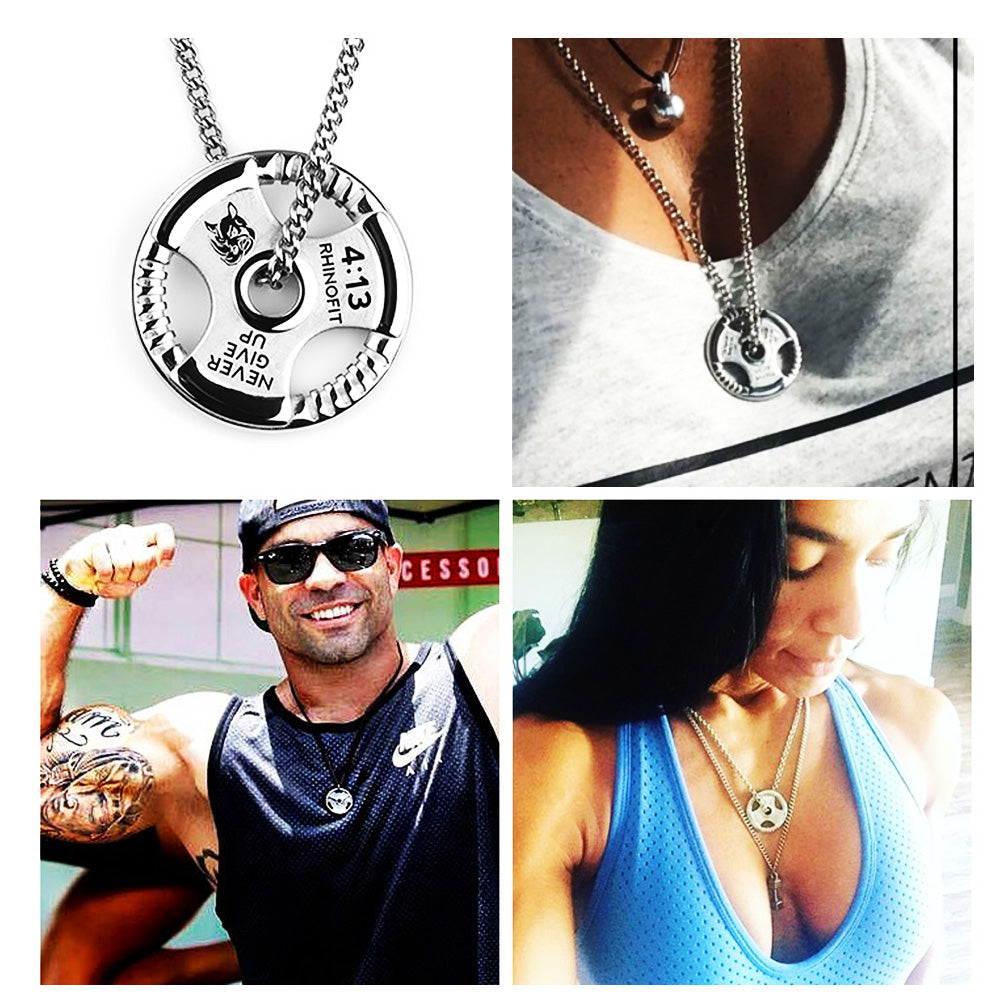 The Weight Plate Necklace | Carry Your Weight and Take On Every Challenge