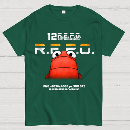 R.E.P.O. Game Funny Meme Geek T-Shirt