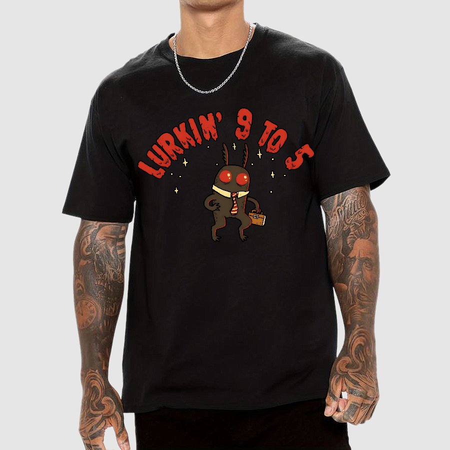 Mothman's Day Job Geek T-Shirt
