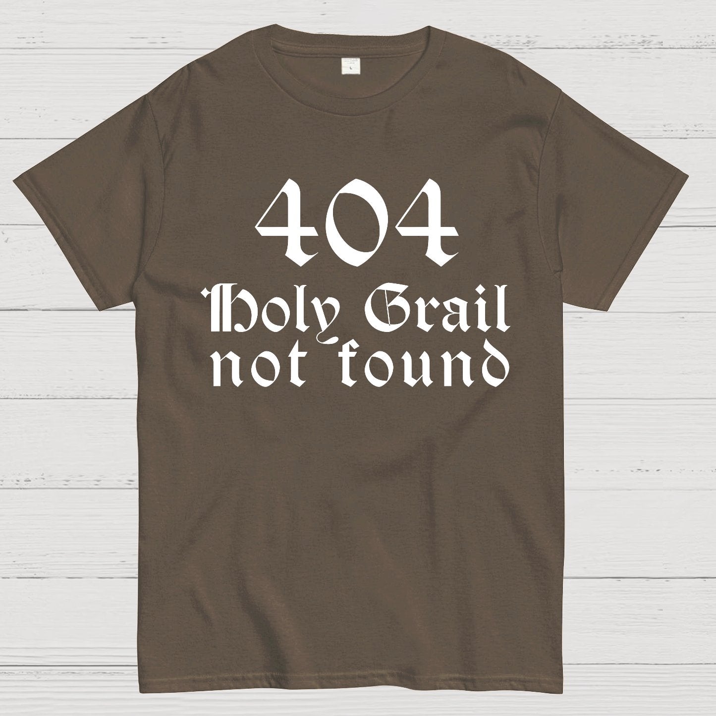 Holy Grail Not Found Geek T-Shirt