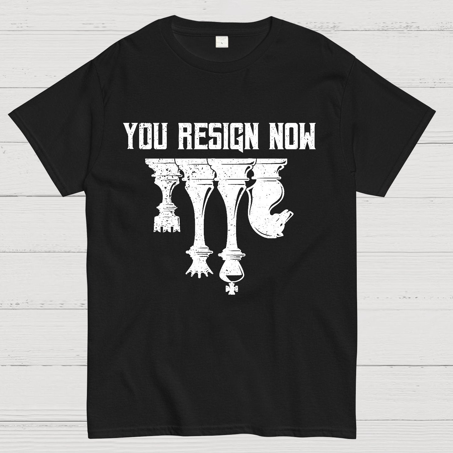 Chess You Resign Now Geek T-Shirt