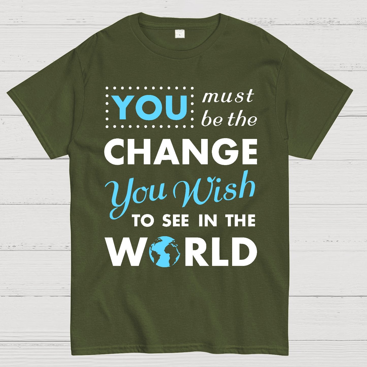 Be the Change Geek T-Shirt