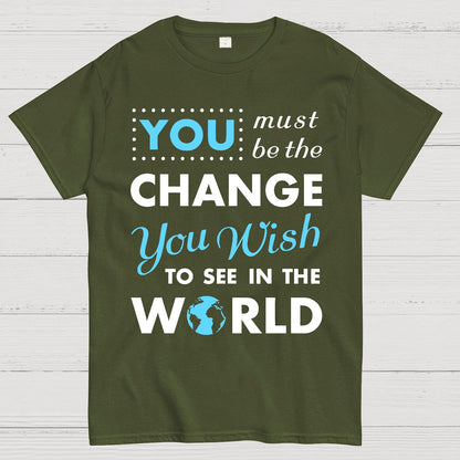 Be the Change Geek T-Shirt