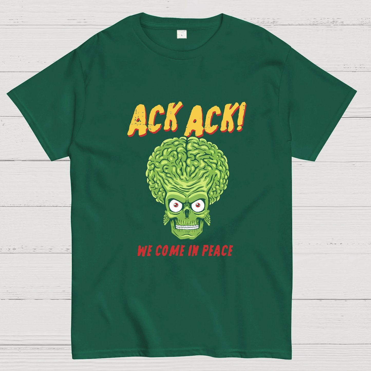 We Come In Peace Geeky T-Shirt